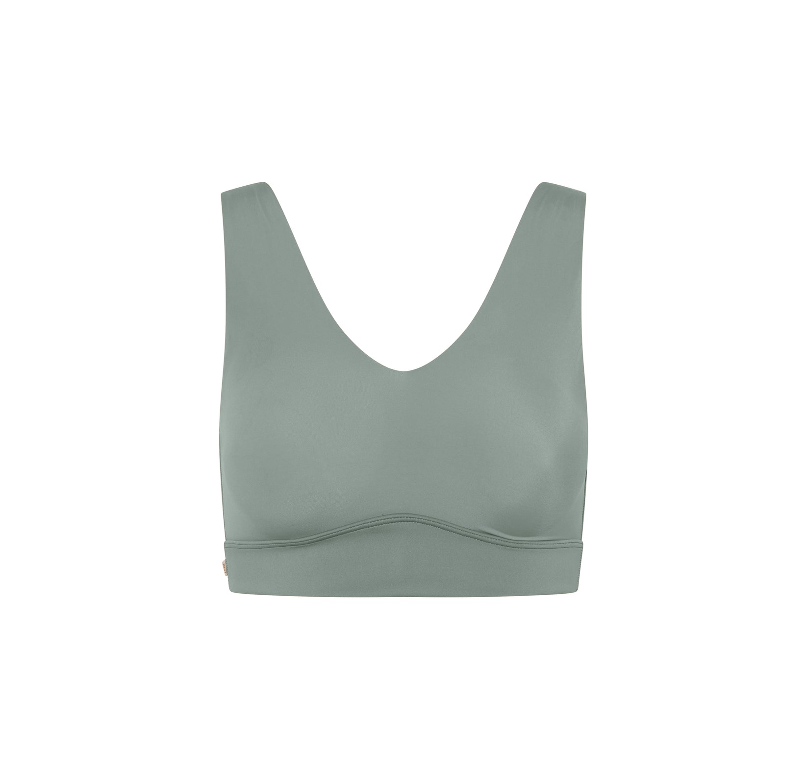 Ghost lay of the Bliss Bralette in Seaglass