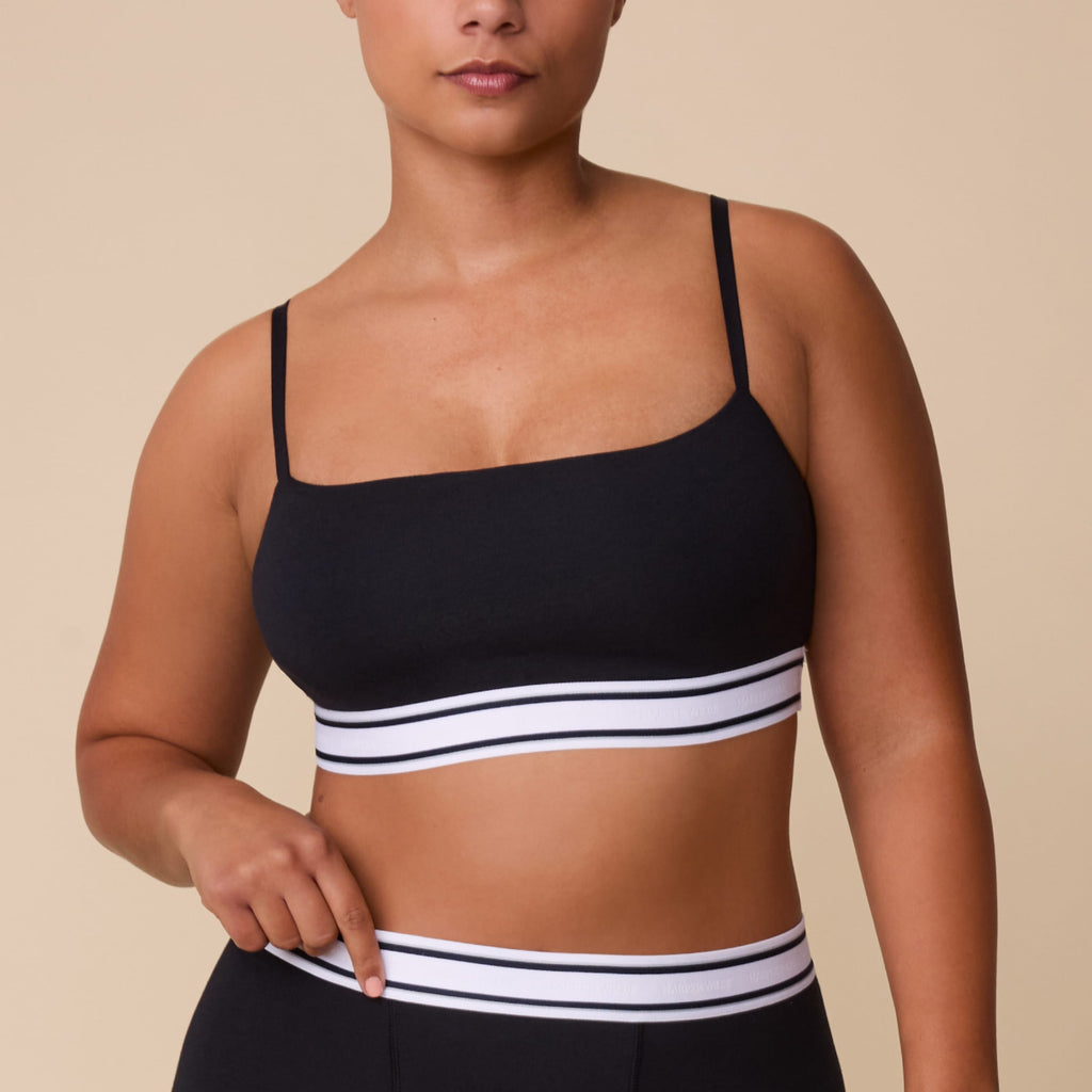 Cloud Cotton Retro Bandeau Bralette