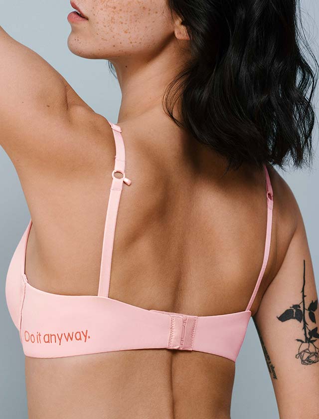 Woman wearing Limited Edition Bra