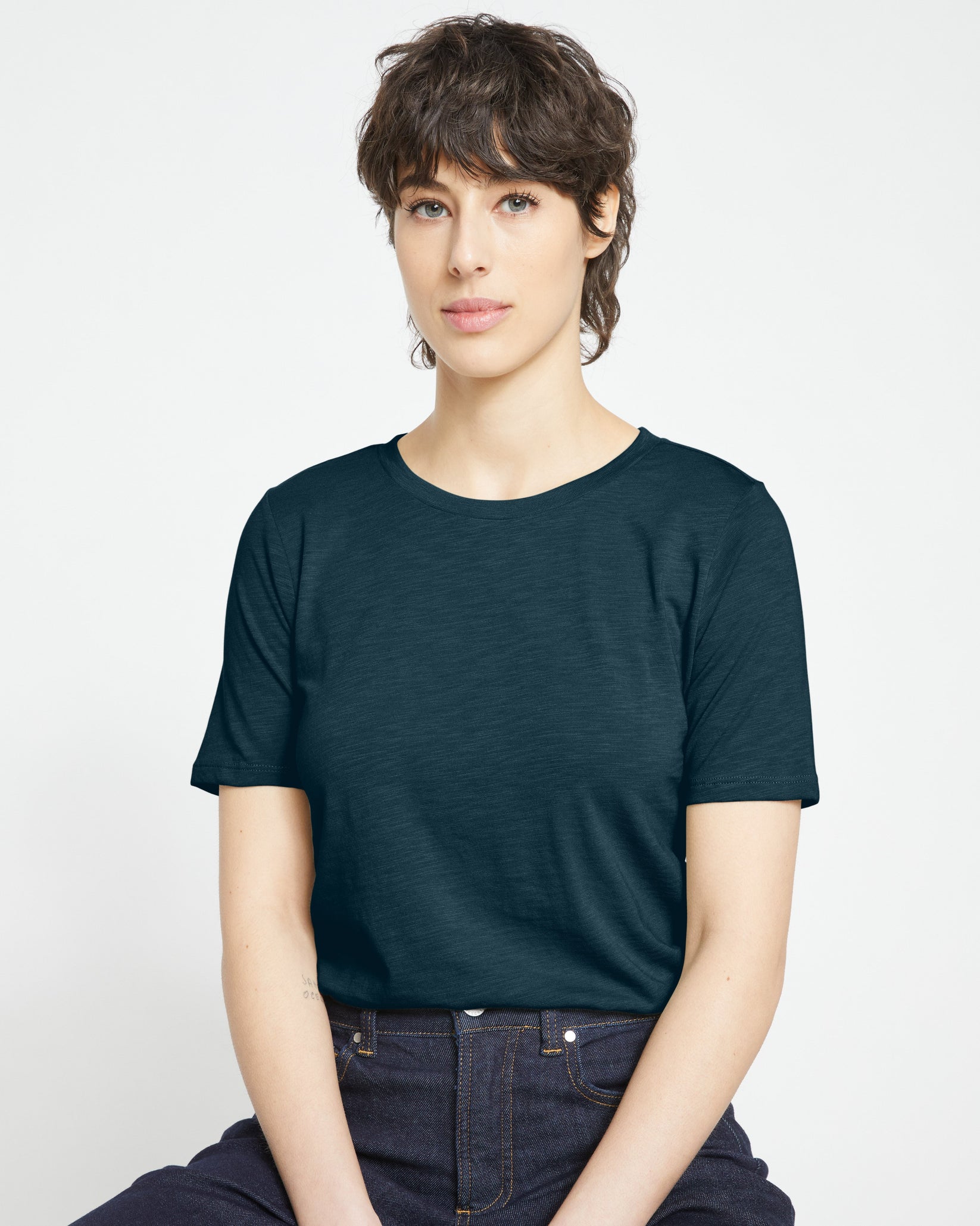 sizing: Model is wearing size 3XS (2-4)