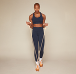 Flex high rise compressive legging with pockets in Ink