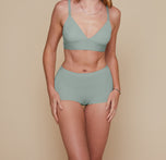 sizing: Megan wears size Medium