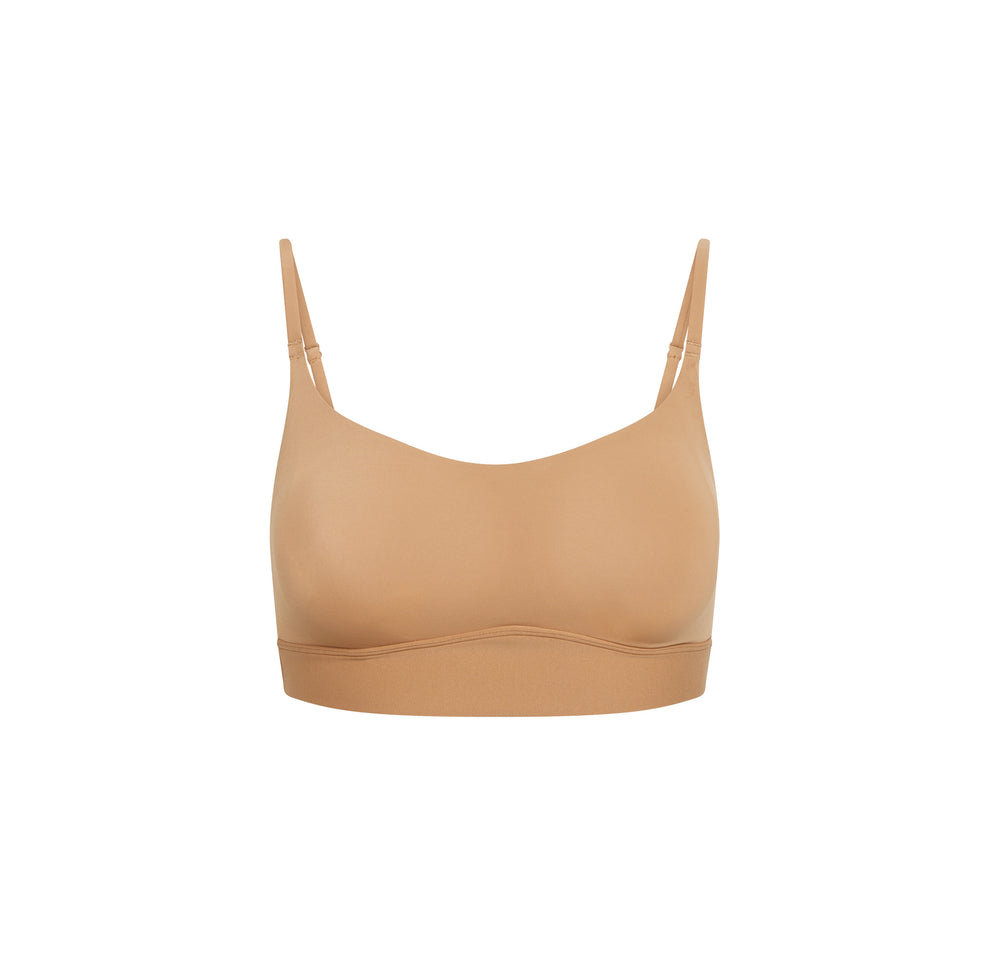 Bliss Scoop Bralette in Tan