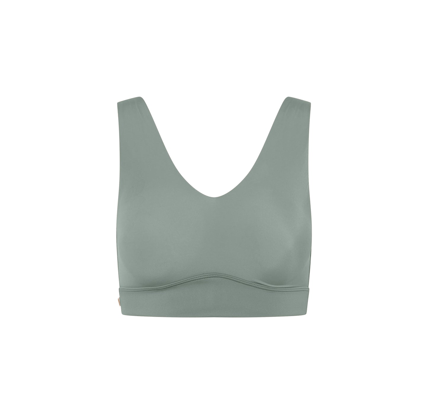 Ghost lay of the Bliss Bralette in Seaglass