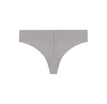 Back view of the No-Show Thong in Opal, crafted with seamless fabric for invisible, lightweight wear.