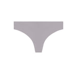 Opal-colored No-Show Thong laid flat, highlighting its seamless construction for invisible wear under clothing.