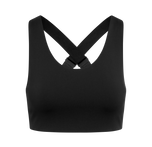 The Flex Convertible Sports Bra in Black