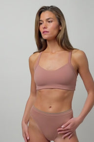 Smooth Seamless Brief - Plum