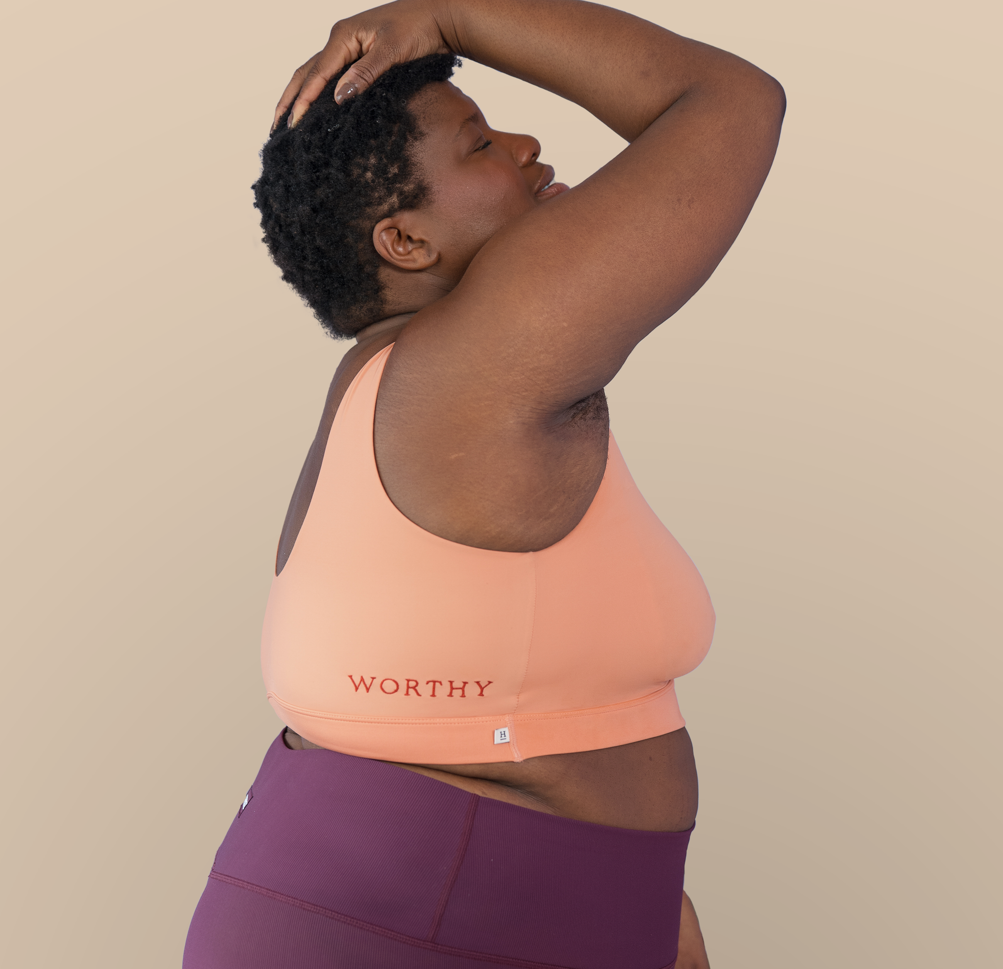 Harper Wilde - The Bliss: Stone. Our buttery-soft Bliss bra in a cool tone,  just in time for fall is almost sold out! This small-batch, Limited Edition  color will not last long